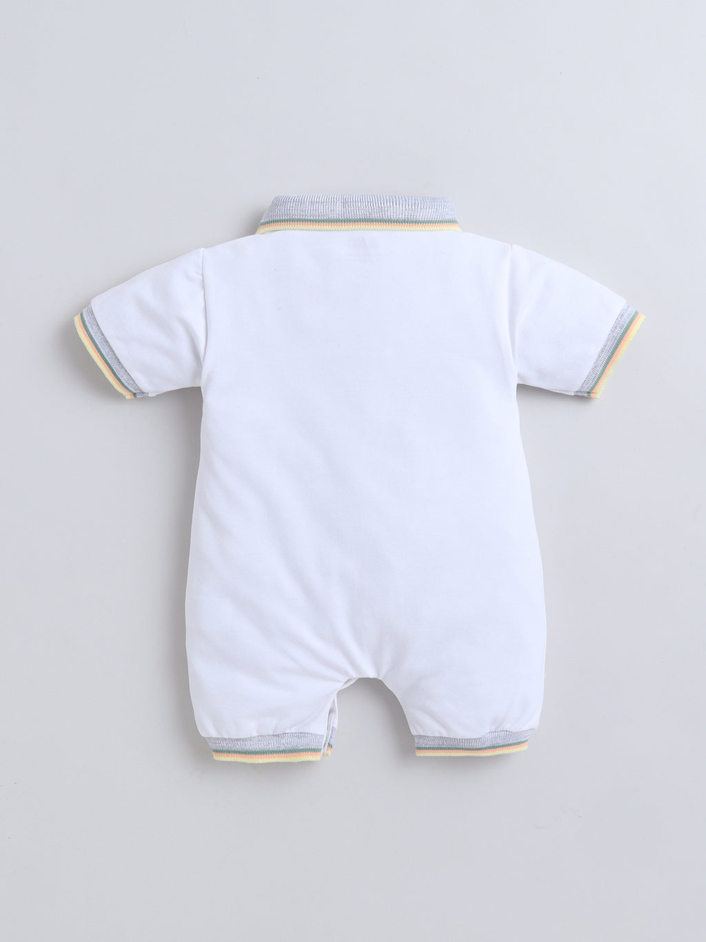 BOYS ROMPER MM-161 white