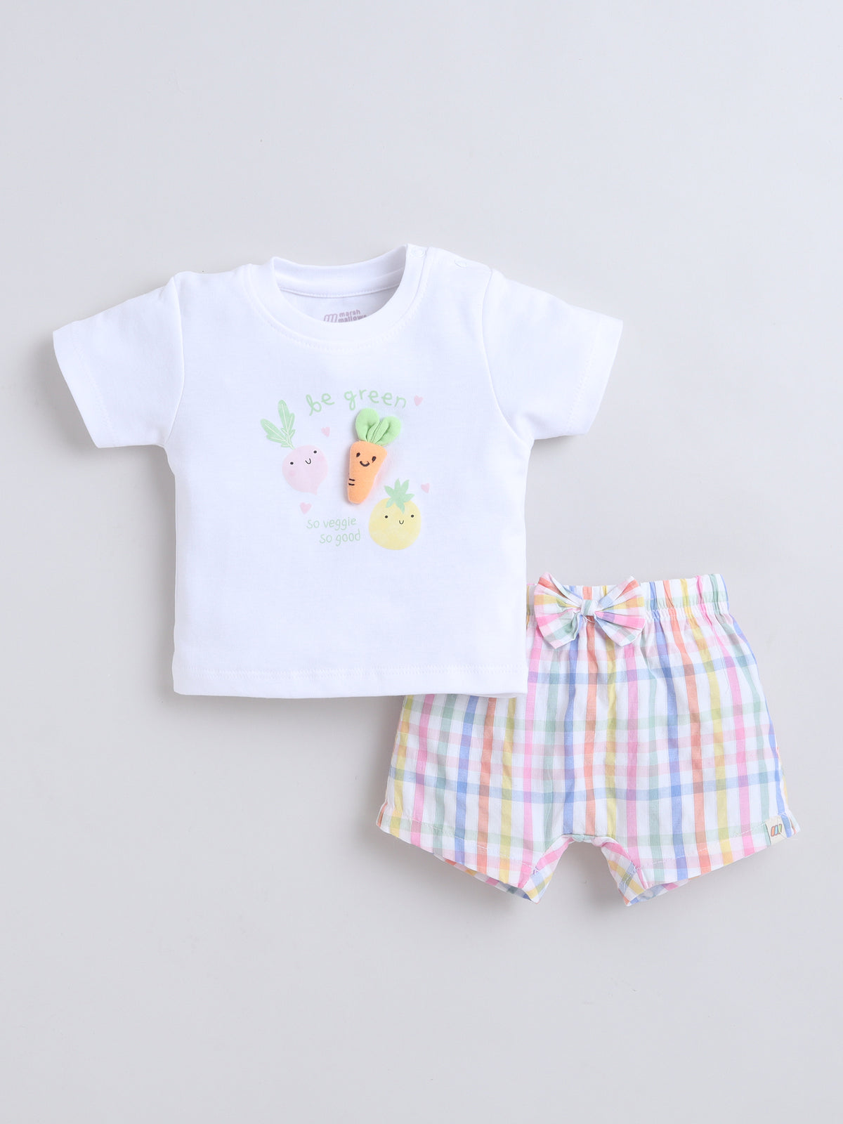 GIRLS 2PC SET  MM-551   MUTLI CHECKS